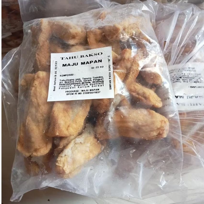 

Maju Mapan Tahu Bakso isi 23 biji