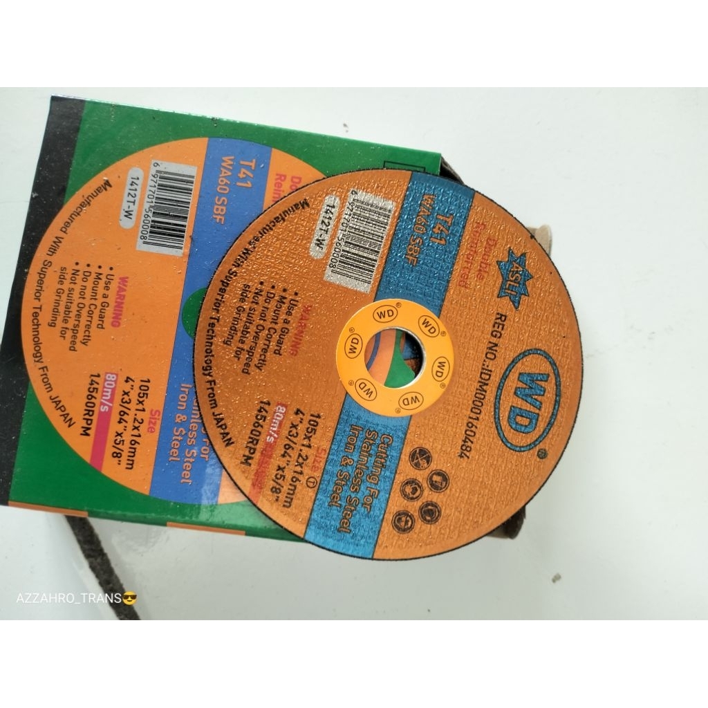 wd potong mata potong besi wd 4"