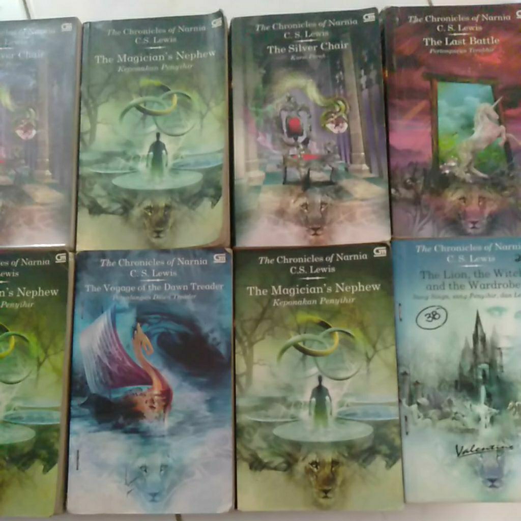 novel Narnia cabutan