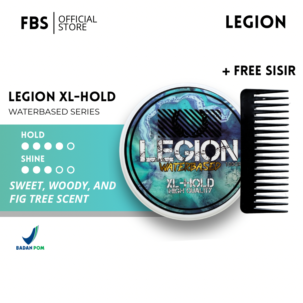 LEGION POMADE WATERBASED 100GRAM XL-HOLD