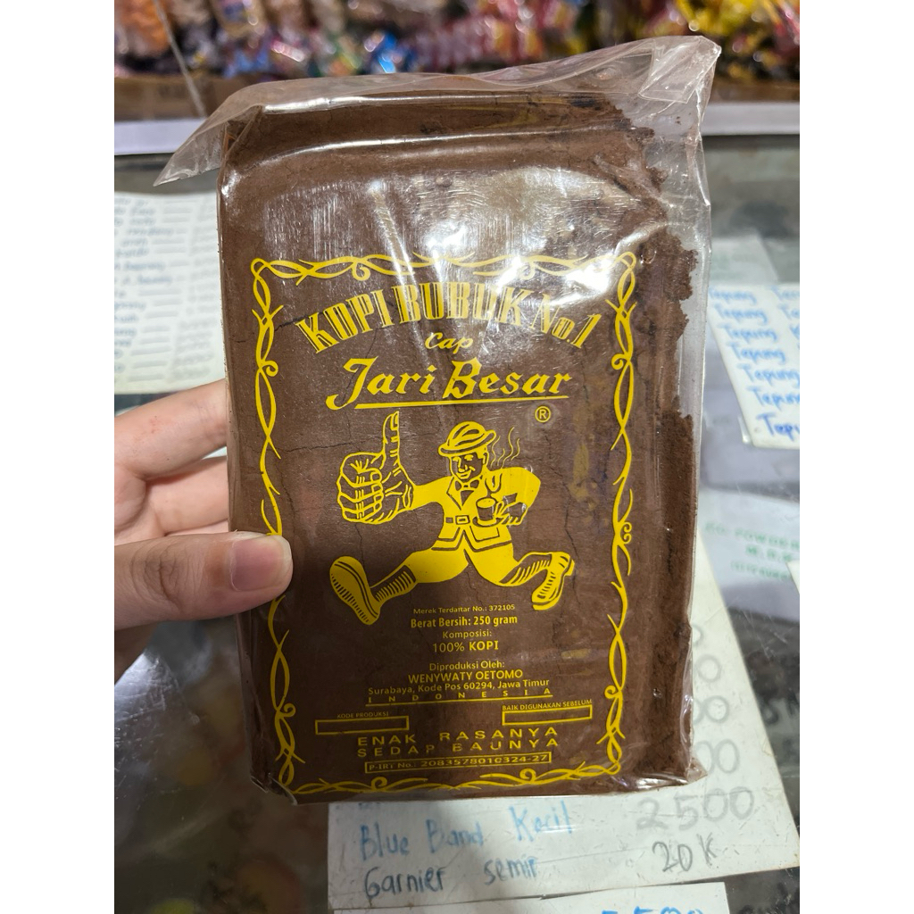 

kopi bubuk cap jari besar (jempol) 250gr