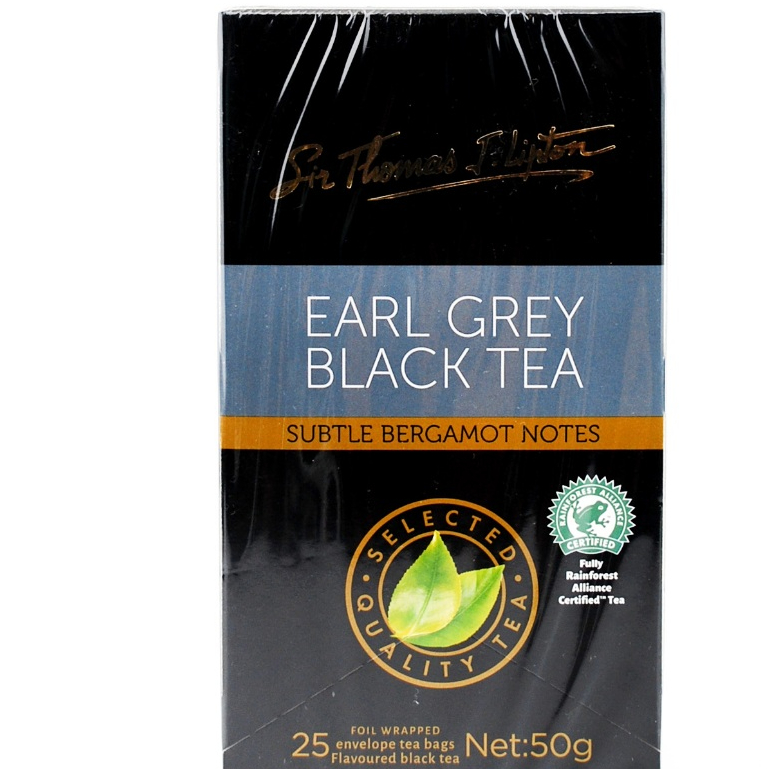 

LIPTON EARL GREY BLACK TEA 50 GRAM