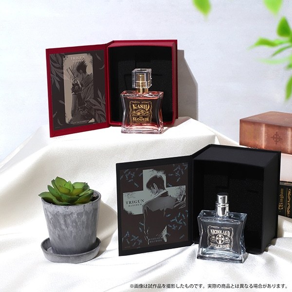 Trigun character perfume fragrance parfum Vash The Stampede dan Nicholas D Wolfwood ready stock