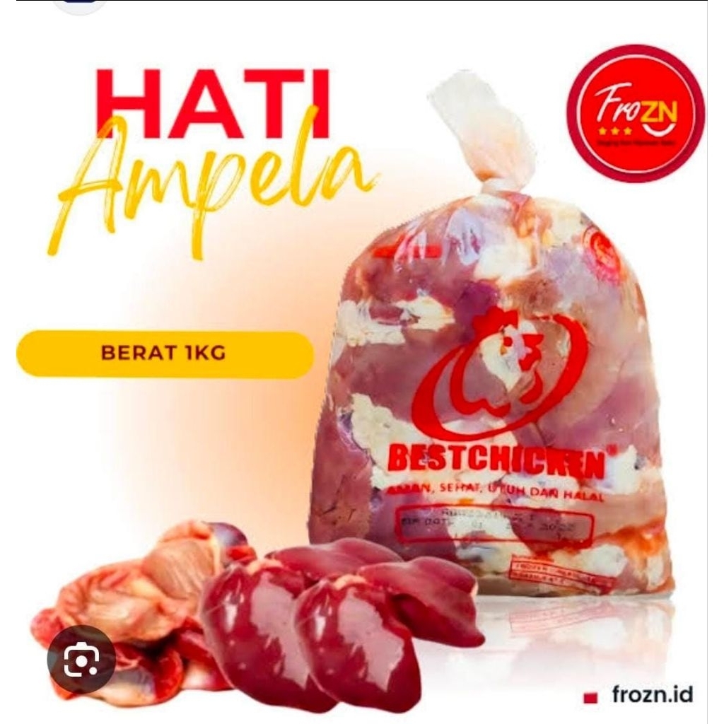 

Hati Ampela 1kg