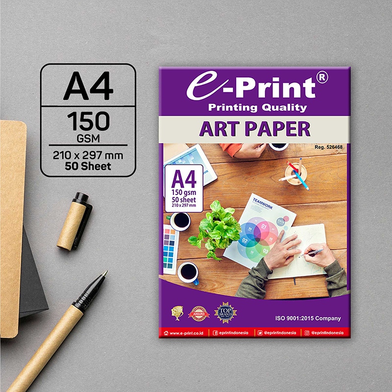 

Kertas e-Print A4 ART PAPER 150gsm