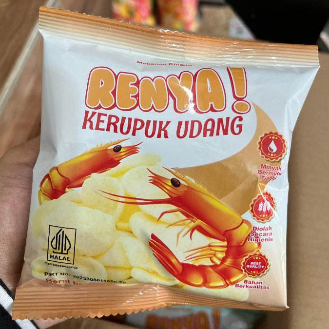 

RENYA! Kerupuk Udang & Bawang 10g Matang (Ready to Eat)