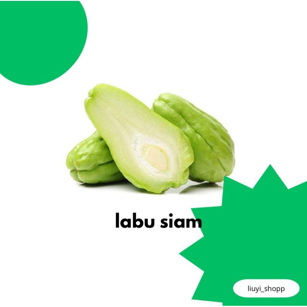 

labu siam 1pcs ( ± 300gram )