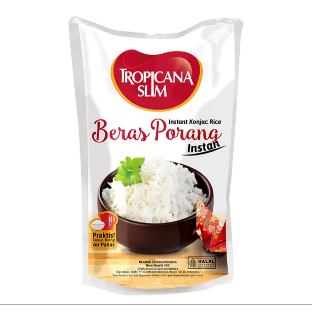 

Tropicana Slim Beras Porang Instan 1000 g