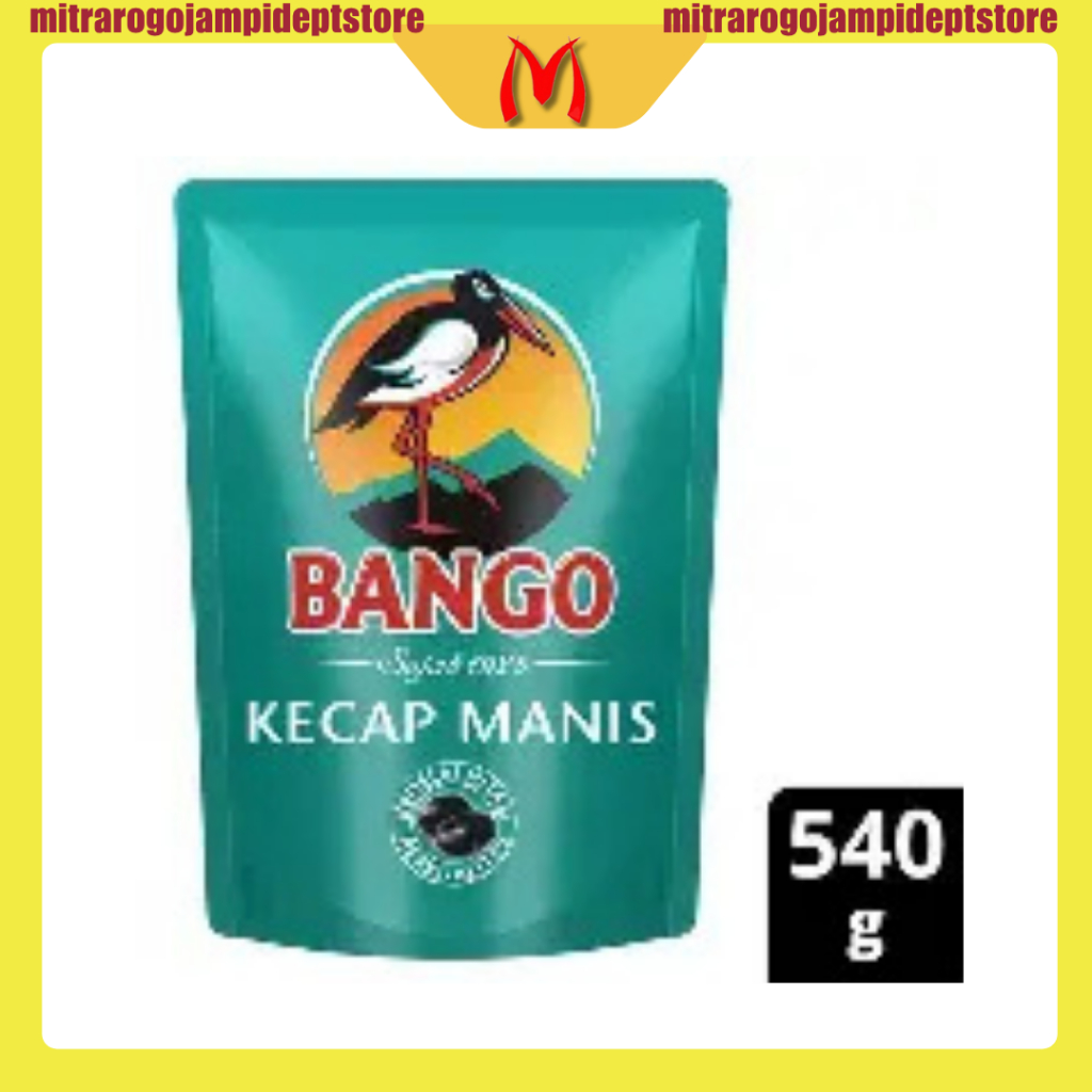 

Bango Kecap Manis 540gr - Soy Sauce, Kecap Manis Refill, Kecap Manis Pouch