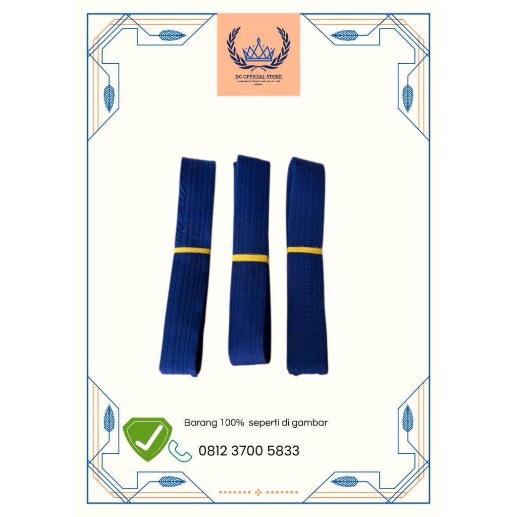 SABUK KADER TAPAK SUCI/ SABUK BIRU TAPAK SUCI SPESIAL PELATIH DAN ANGGOTA
