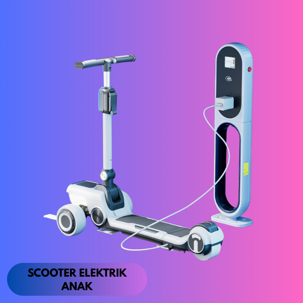 Scooter Elektrik Anak Roda 3 Scooter Listrik