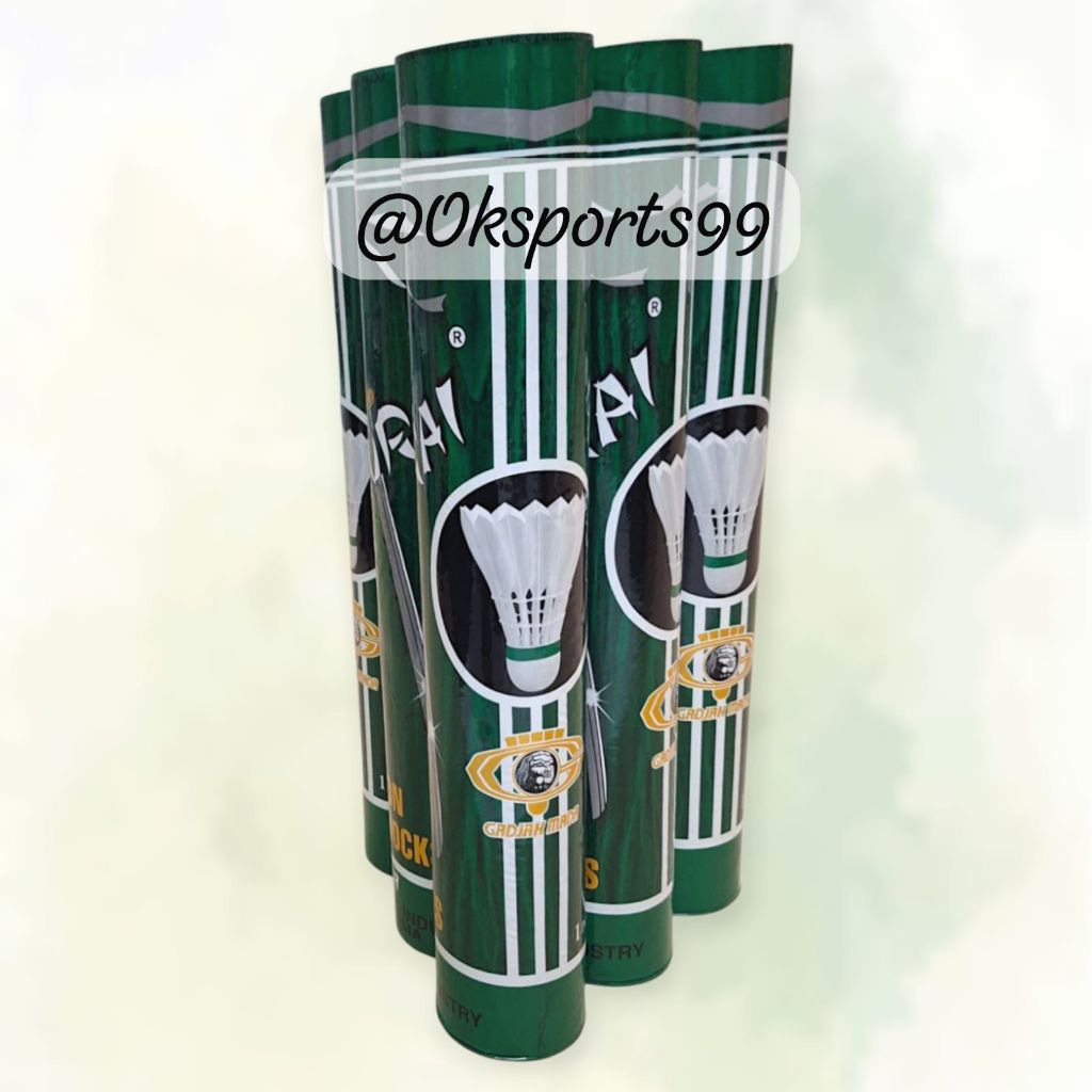 Cock Badminton / Cock Bulutangkis Samurai Hijau