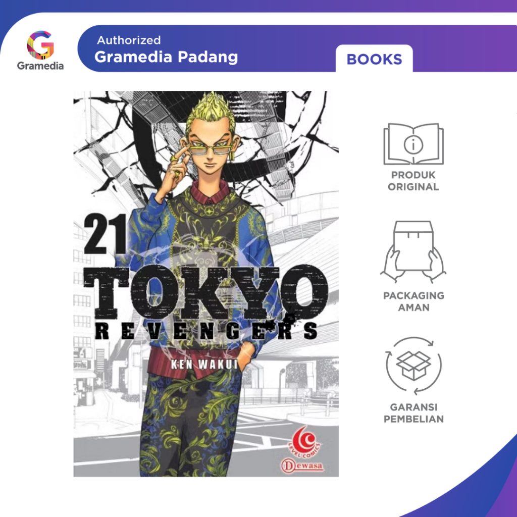 Gramedia Padang - Level Comic: Tokyo Revengers 21