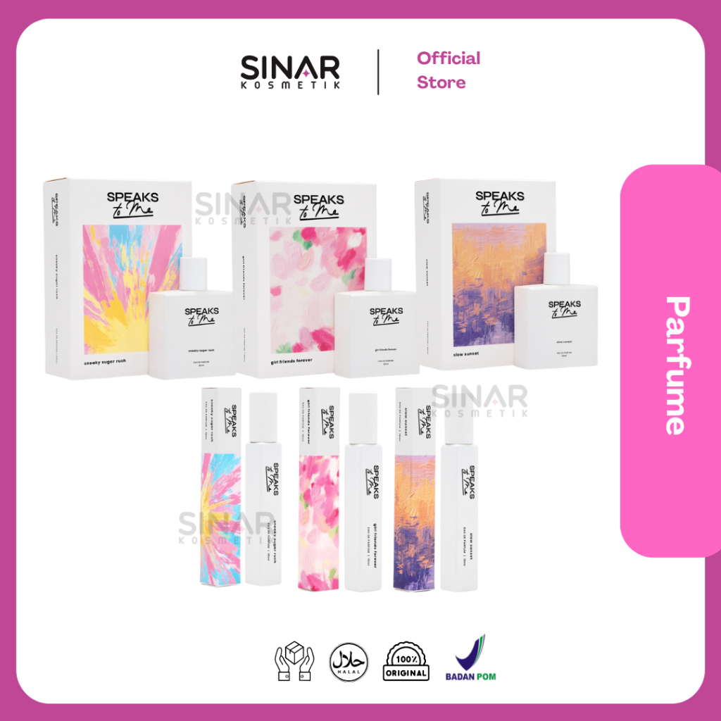 Speaks to Me Eau de Parfum 50ml & 10ml - Parfume Speaks to Me