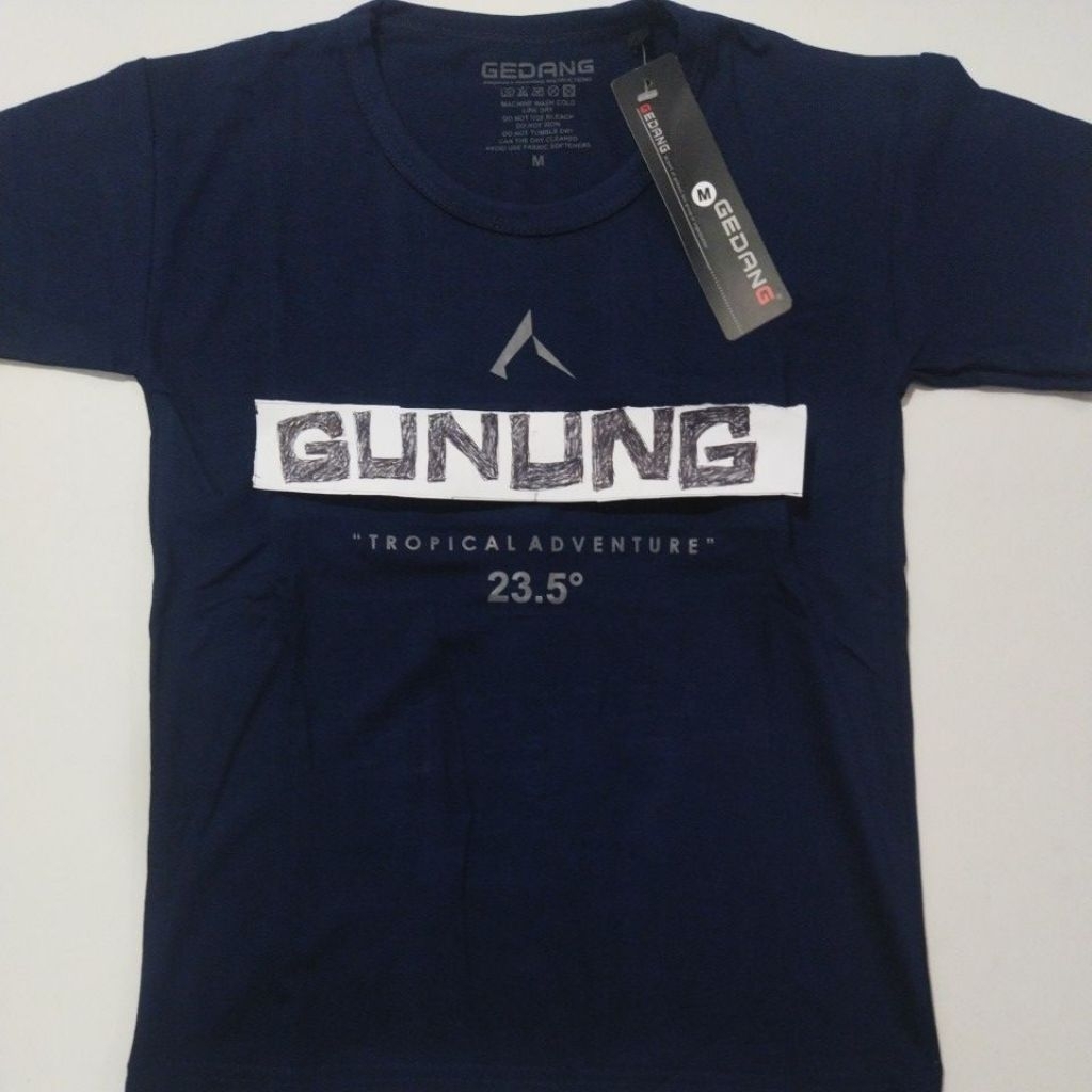 Kaos Embos Anak GEDANG Ukuran M
