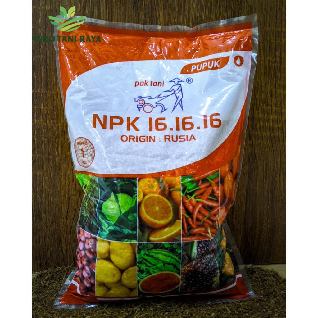 NPK PAK TANI MERAH 16-16-16 1 KG (PUPUK)
