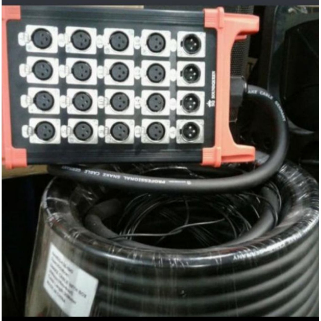 Kabel Snake 16 Channel In + 4 Out + 30M - Kabel Snake Soundqueen KSB 1643