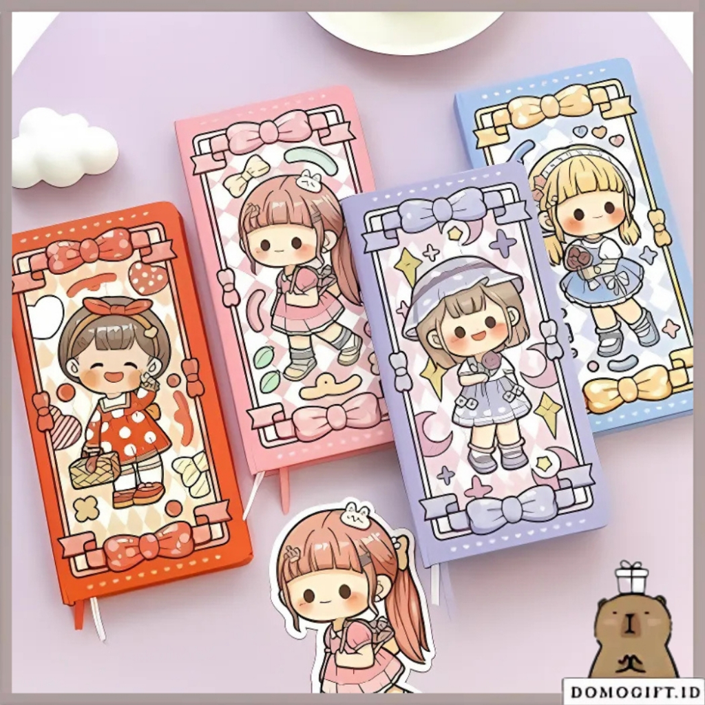 

Buku Jurnal Hardcase Lucu Notebook Weeks A6 Cantik Edisi Dodogirl Sauce Capybara TLD107 MB05