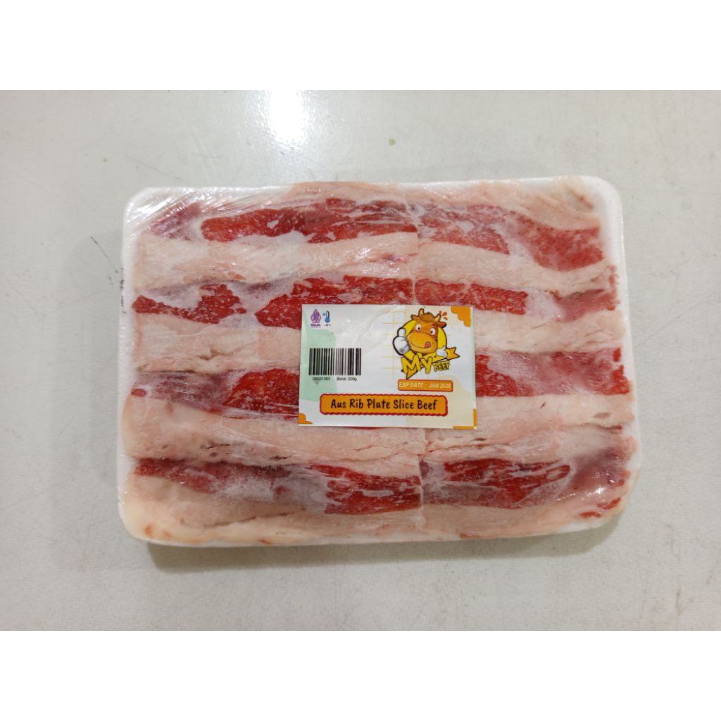 

MY BEEF beef slice lemak 500gram