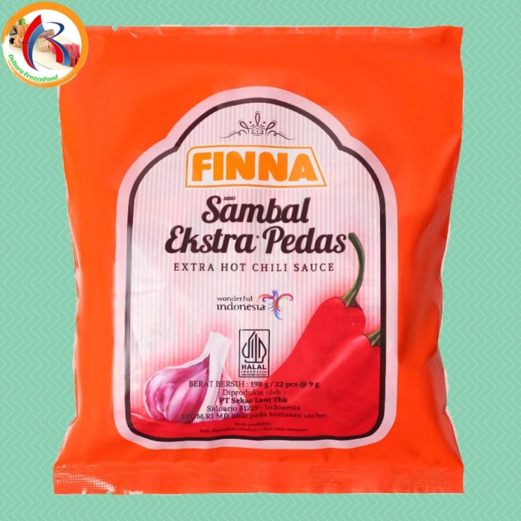 

Finna Sambal Extra Pedas perPack 189gr