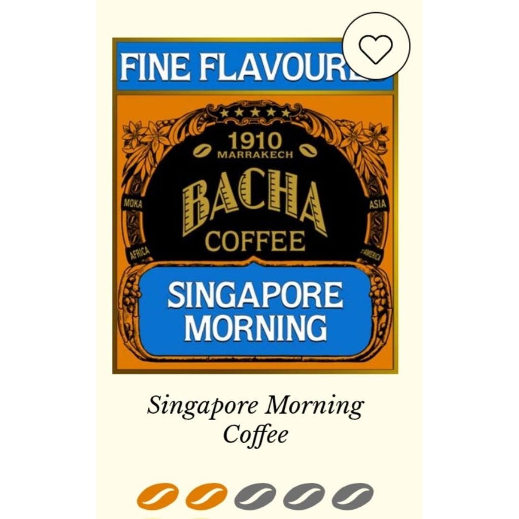 

BACHA COFFEE ~Singapore Morning Coffee (1 Coffee Bag)