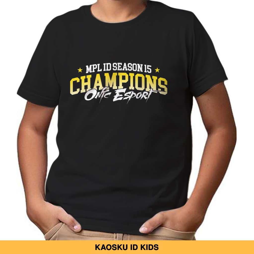 Kaos Onic Esports 2 - Baju Anak Usia 1-14 Tahun - Kaos Logo Onic Terbaru - Kaos Streetwear Gaming - 