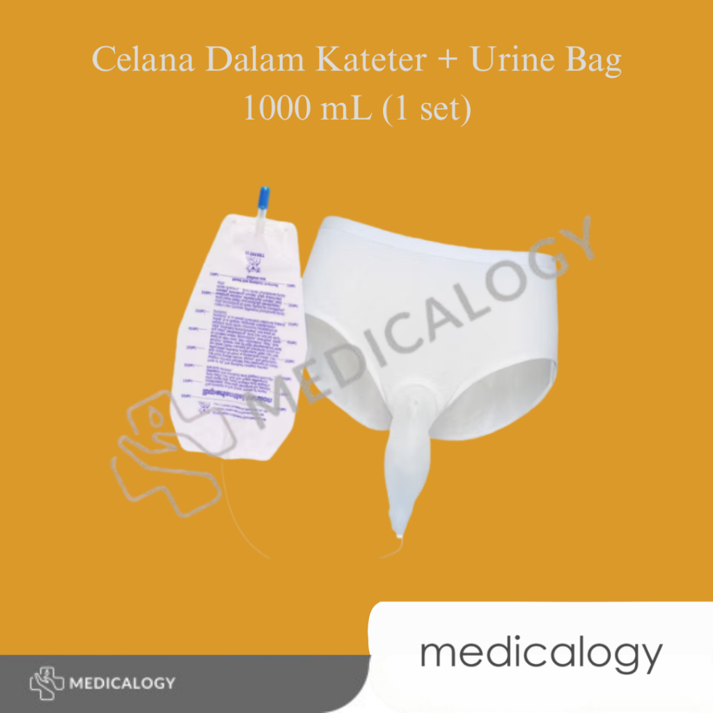 Celana Dalam Kateter + Urine Bag 1000 mL (1 set