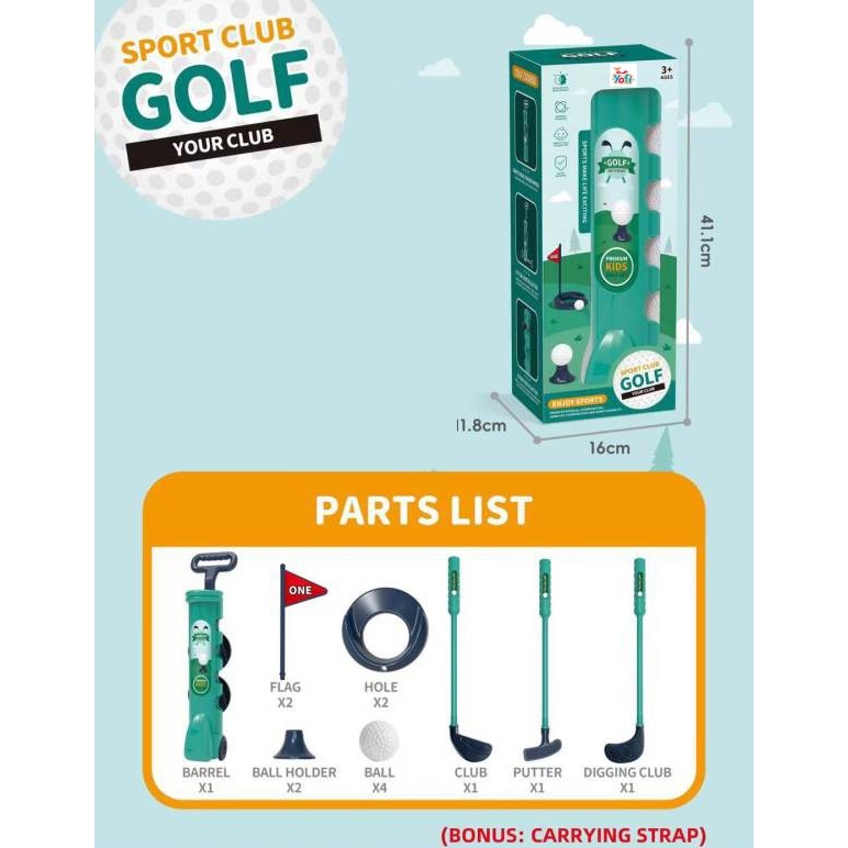 Set Mainan Golf/Golf Toy Set