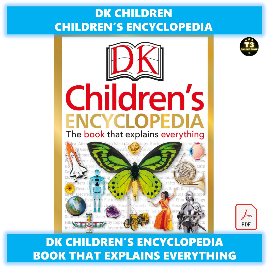 dk children encyclopedia book of knowledge  / buku ensiklopedia anak bahasa inggris DK Children's En