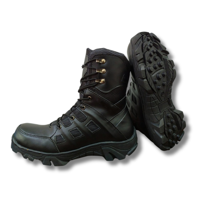 BIG TACTICAL Sepatu Pria Tactical Boots Sefty Cream Hiking Touring Outdoor