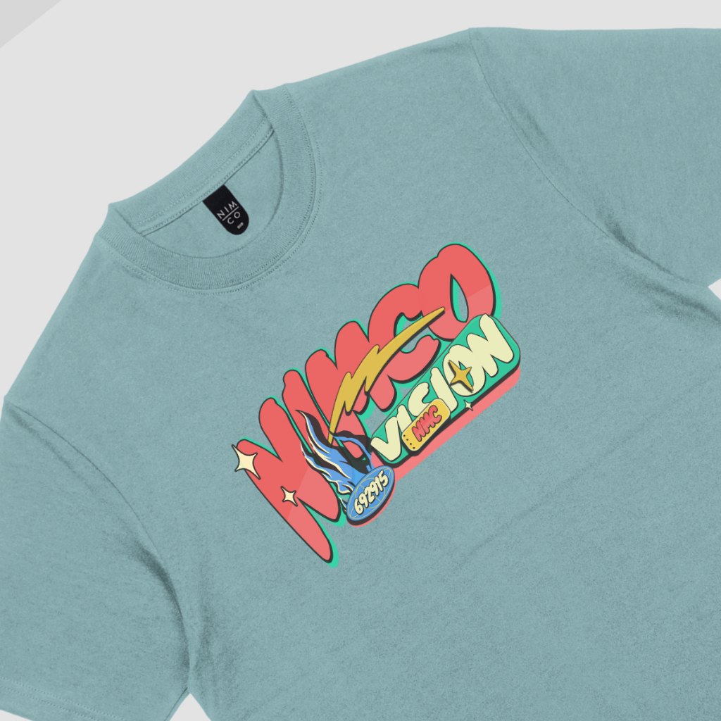 Nimco Kaos Original 6929 VSN15 Blue Tshirt