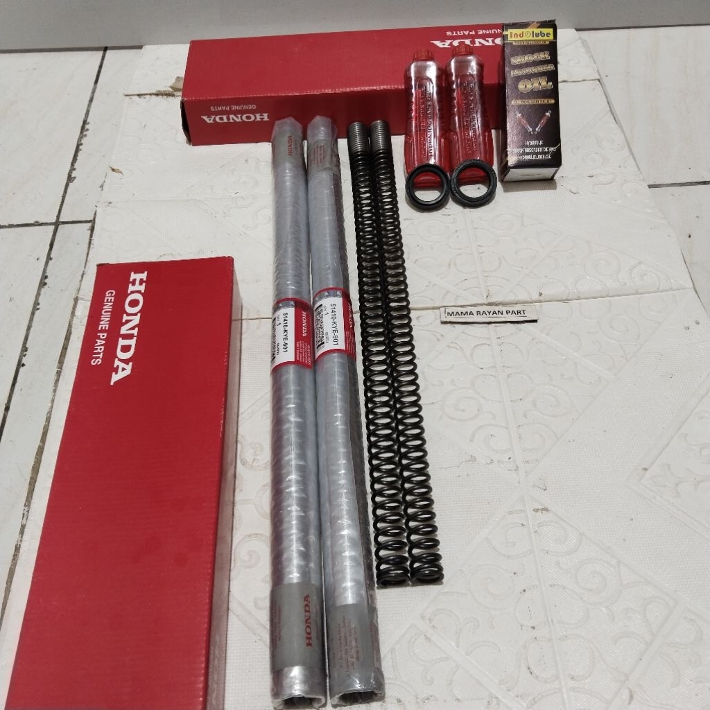 Sok Depan Honda Verza 150 Verza 150 Verza Satuset Kanan Kiri Sok + Per +Sil Oli (KYE)