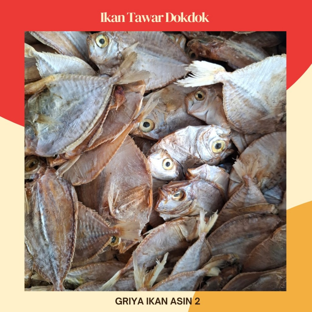 

ikan dokdok tawar besar sedang/petek tawar kering termurah