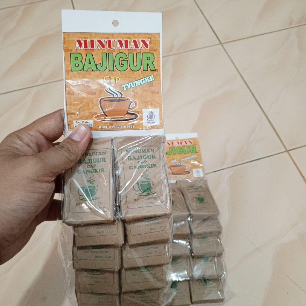 

minuman bajigur cap tyungke isi 10 bungkus