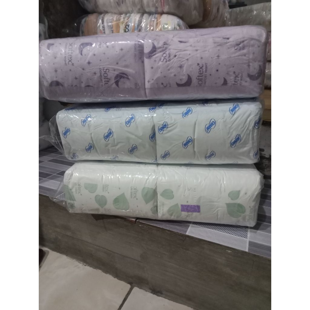 PEMBALUT WANITA 35CM ISI 50 // PEMBALUT MALAM CHARM // SOFTEK DAUN SIRIH ISI 50 SAYAP