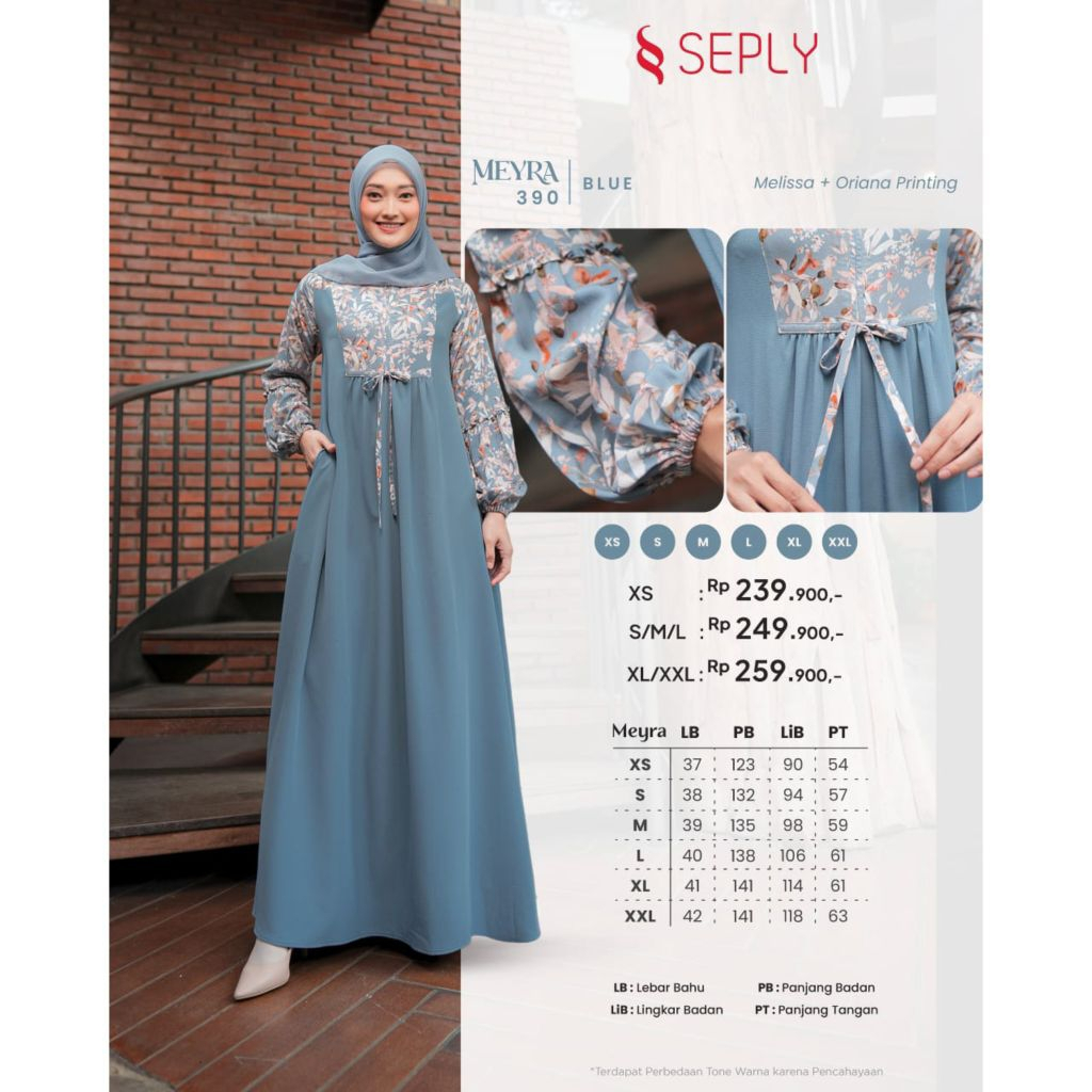 NEW COLLECTION GAMIS DAILY BY SEPLY // GAMIS SEPLY MEYRA 390