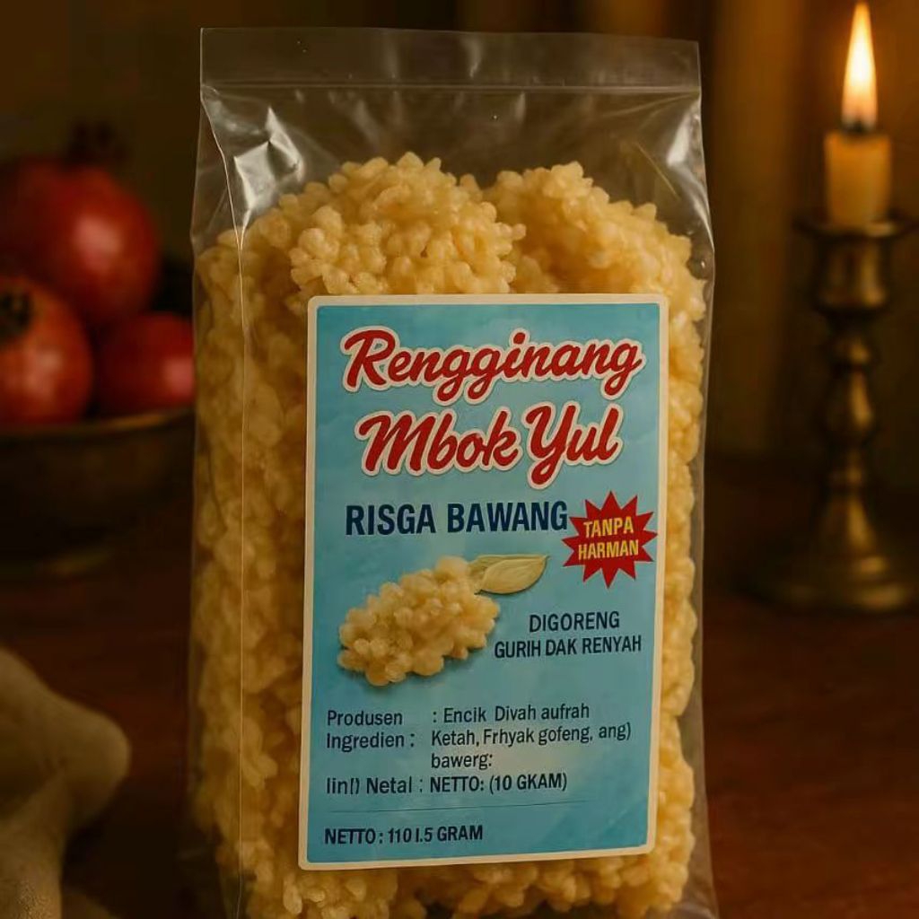 

Rengginang Ketan Mentah Asli Situbondo Bawang Renyah Gurih Sedap Murah Tanpa Jemur