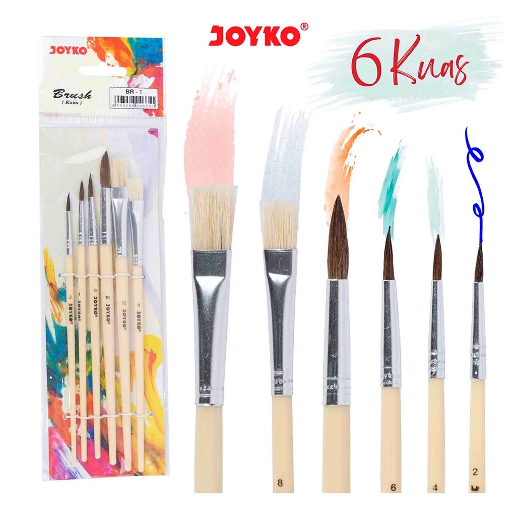 

Brush Kuas Cat Air Lukis Acrylic Joyko BR-1