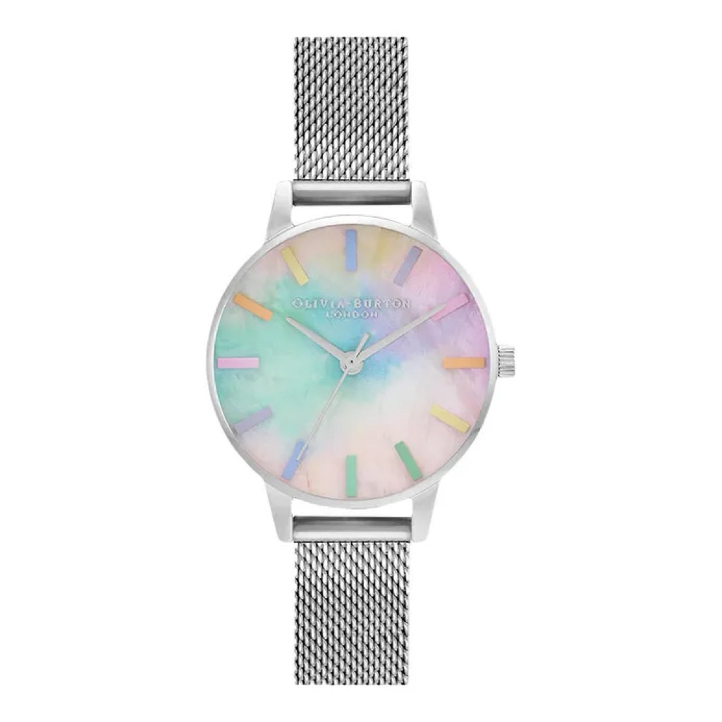 PRELOVED - Jam tangan wanita Olivia Burton rainbow