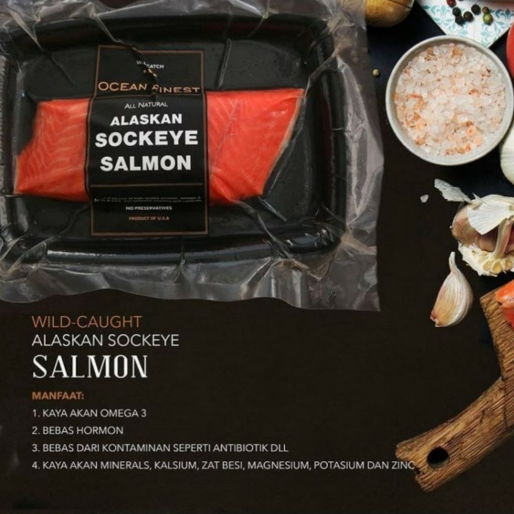 

Alaskan Sockeye Salmon