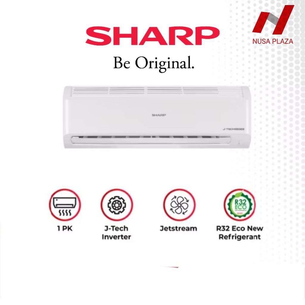 AC SHARP 1 PK INVERTER AH-X10BEY JTECH INVERTER INDONESIA (KHUSUS MEDAN)