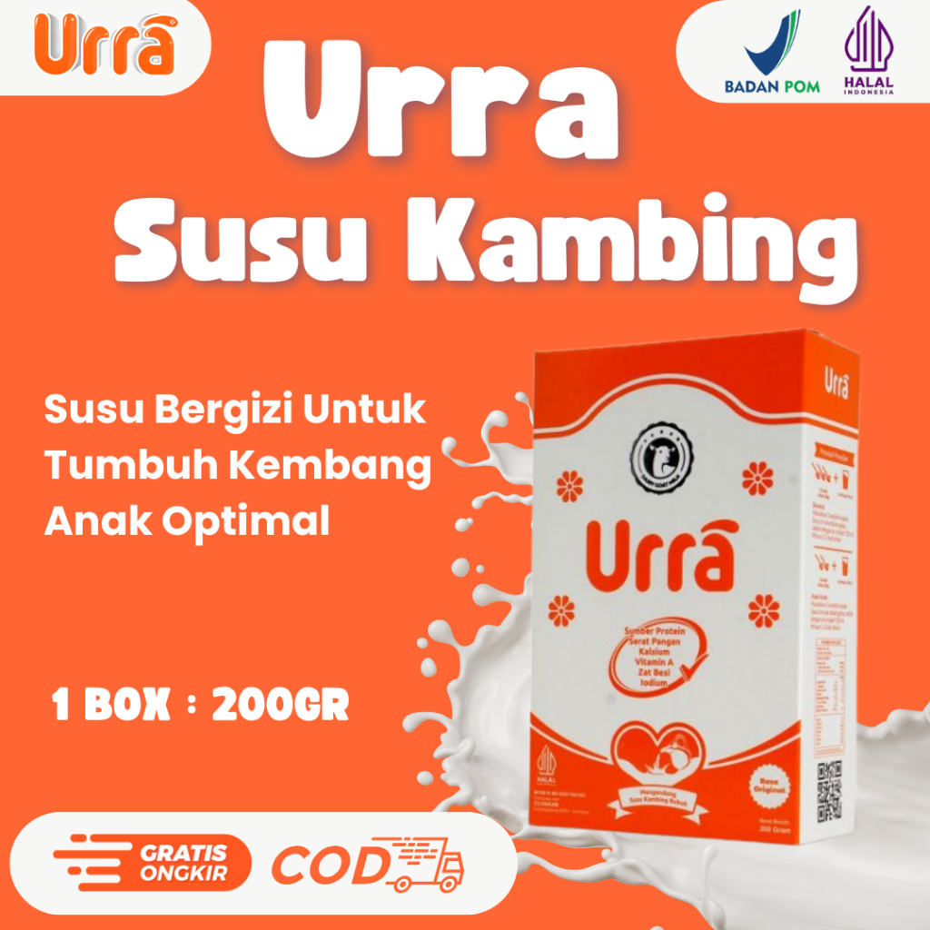

URRA Susu Anak – Solusi Anak Kurang Nafsu Makan - Penambah Berat Badan - Original, Bisa COD
