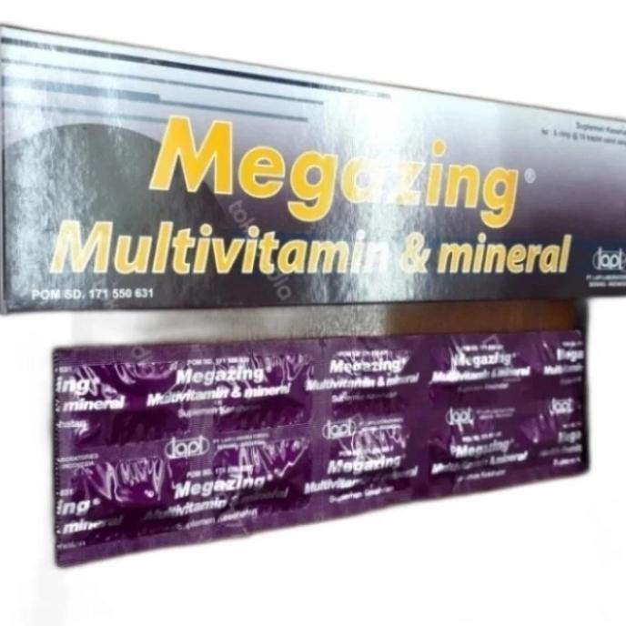 Megazing multivitamin & mineral