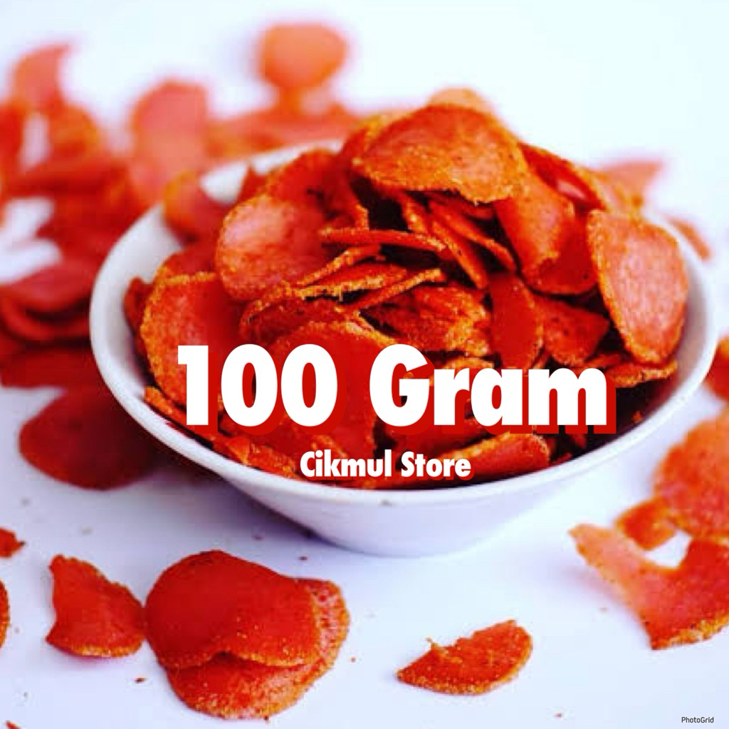 

(100gr) KERIPIK SOSIS GORENG PEDAS