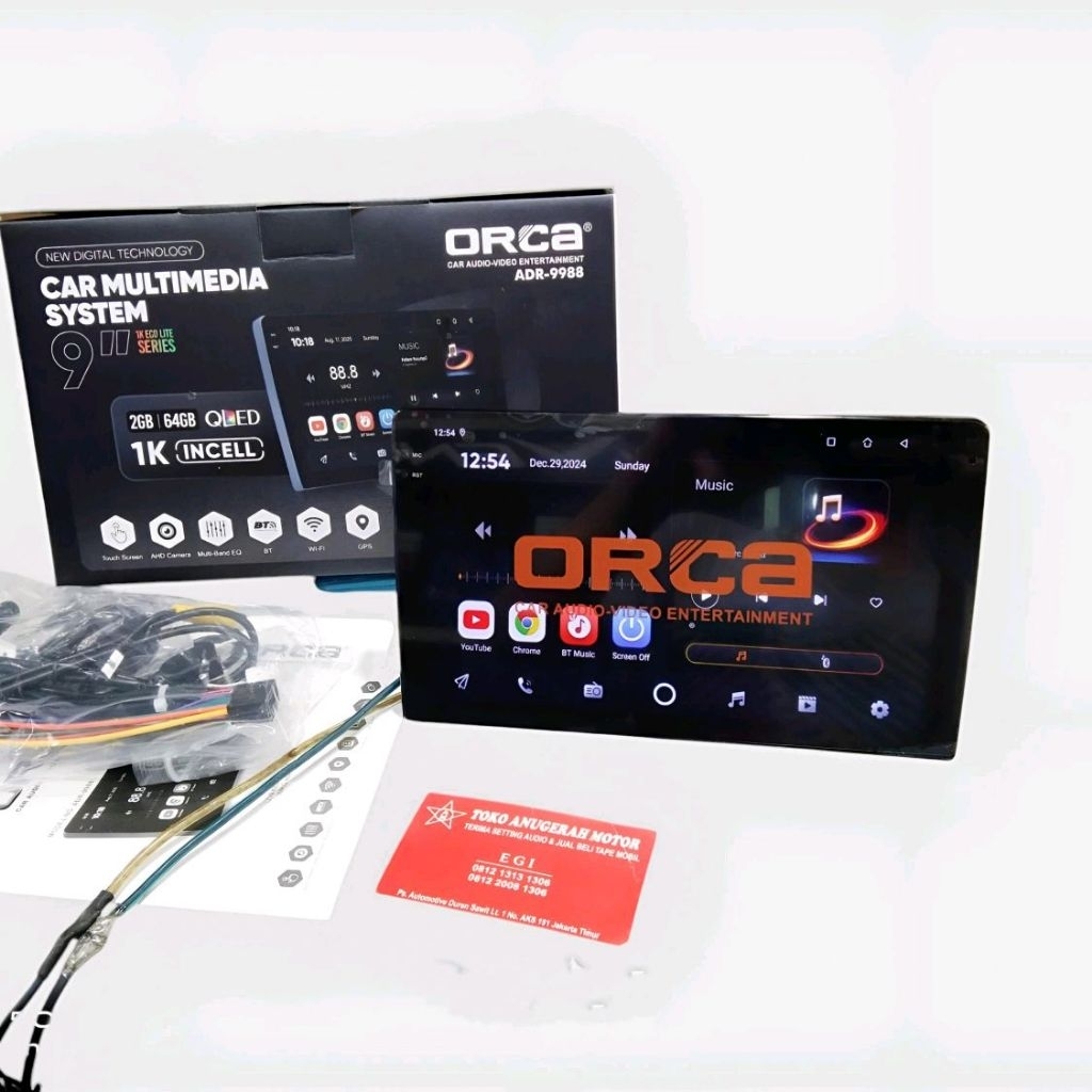 Head unit Android ORCA ECO LITE SERIES 2/64GB 9 inch
