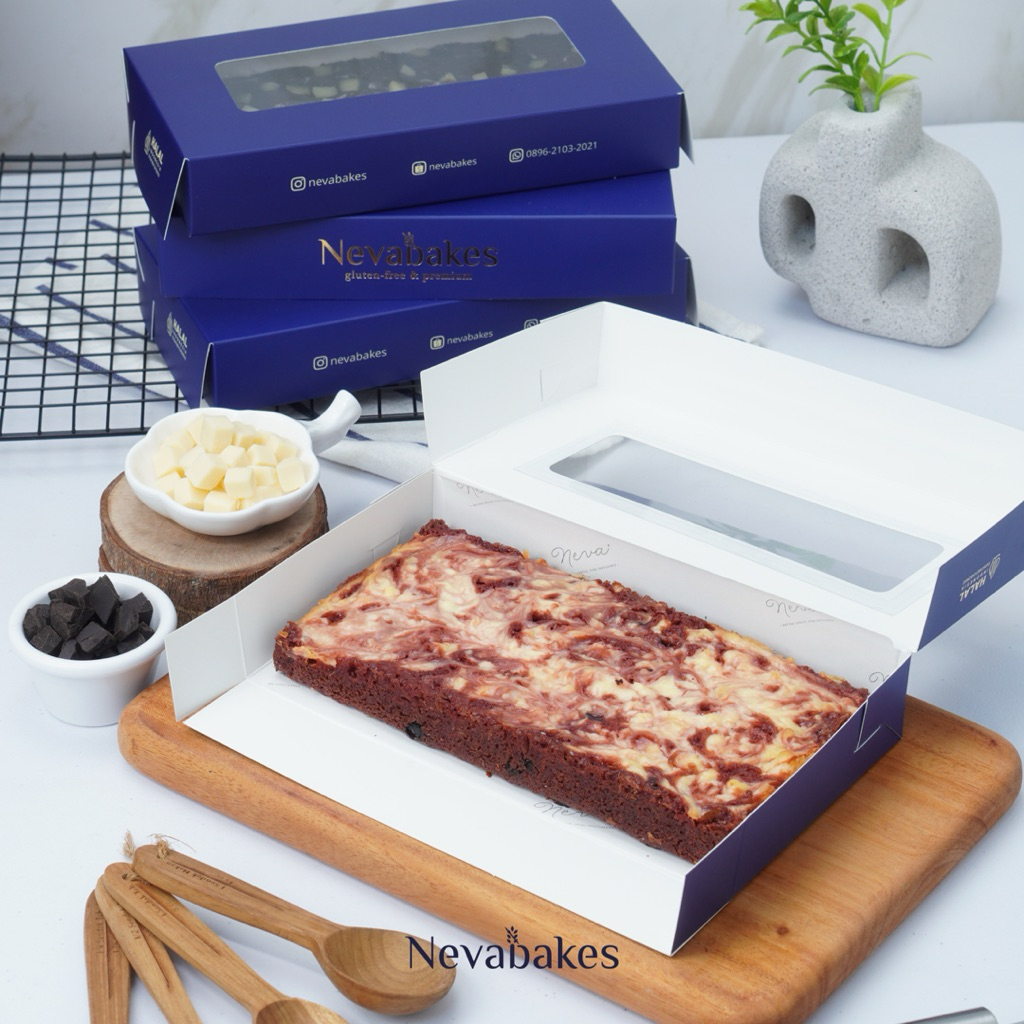 

Brownies GLUTEN FREE Red Velvet Brownie — NevaBakes