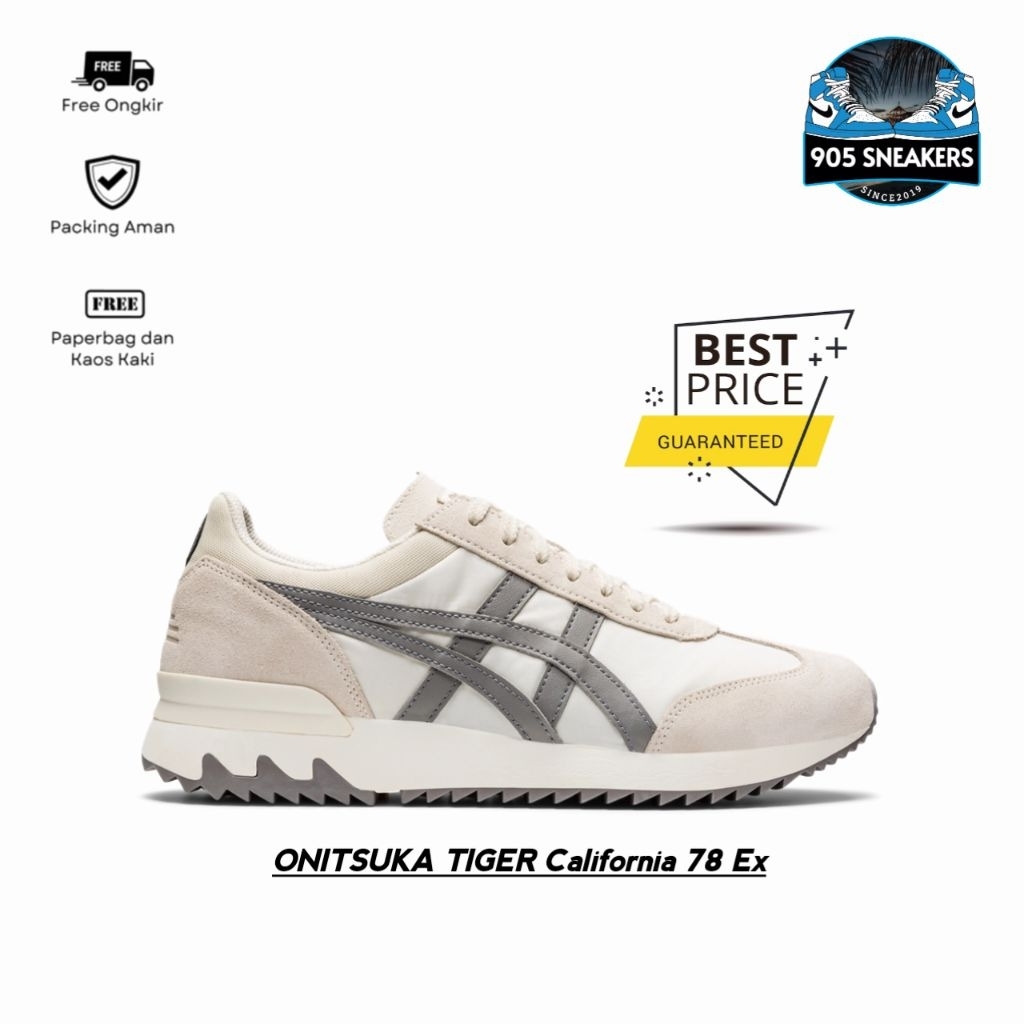 Sepatu Sneakers Onitsuka Tiger California 78 Ex Brich/Steeple Grey Men's