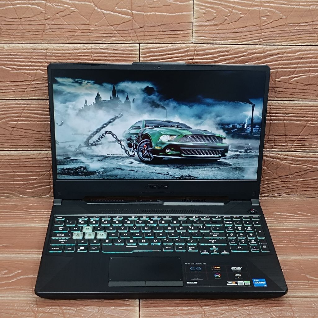 Asus TUF GAMING F15 FX506HC Intel Core i5-11400H RAM 8GB SSD 512GB RTX 3050 GEN11 RGB