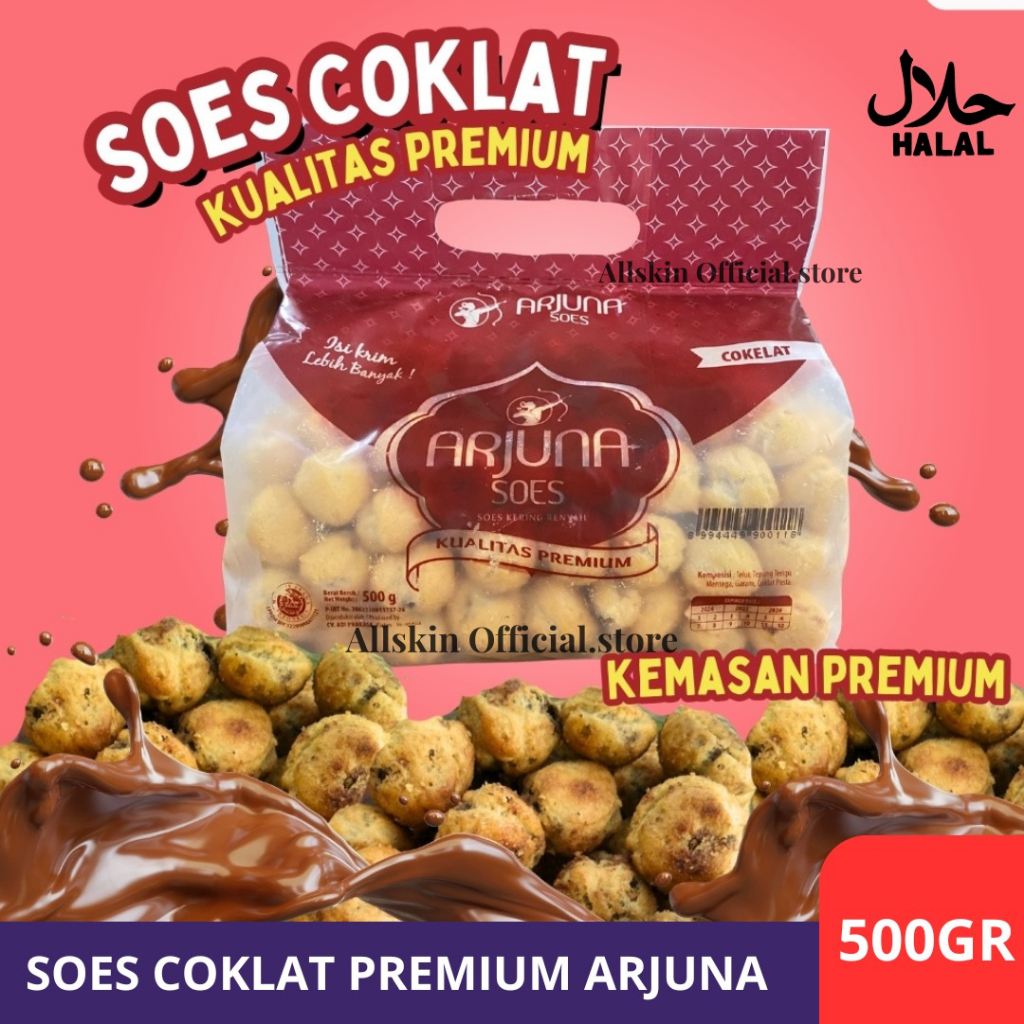 

Snack Soes Coklat 500gr/1kg Kue Sus Kering Parsel Lebaran Idul Fitri Cemilan Makanan - Snack Kiloan