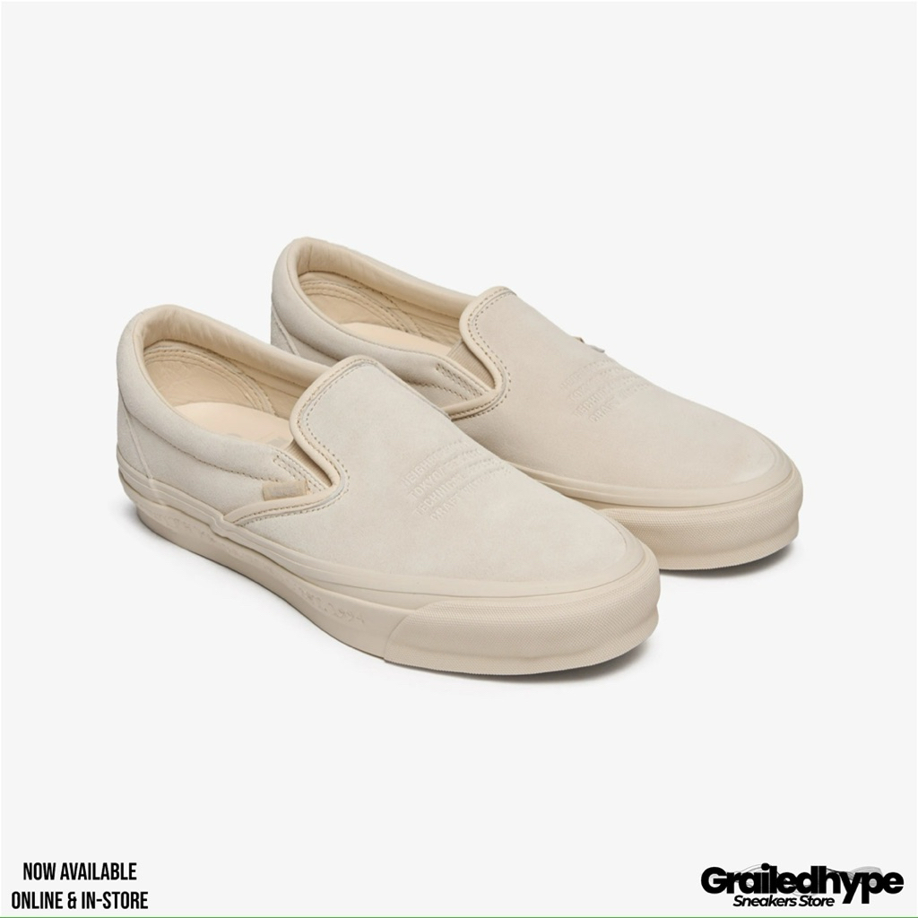 Vans Classic Slip-On 98 x Neighborhood Natural (100% Authentic)